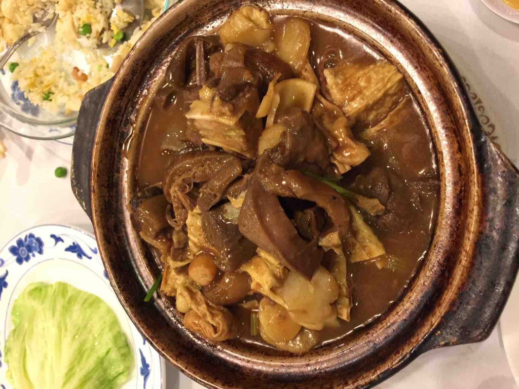 Lamb Stew with Dried Tofu Skin Clay Pot Authentic Chinese Food